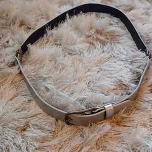 Silver and Brown belt